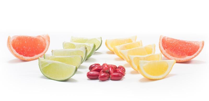 Citrus fruits and miracle berries