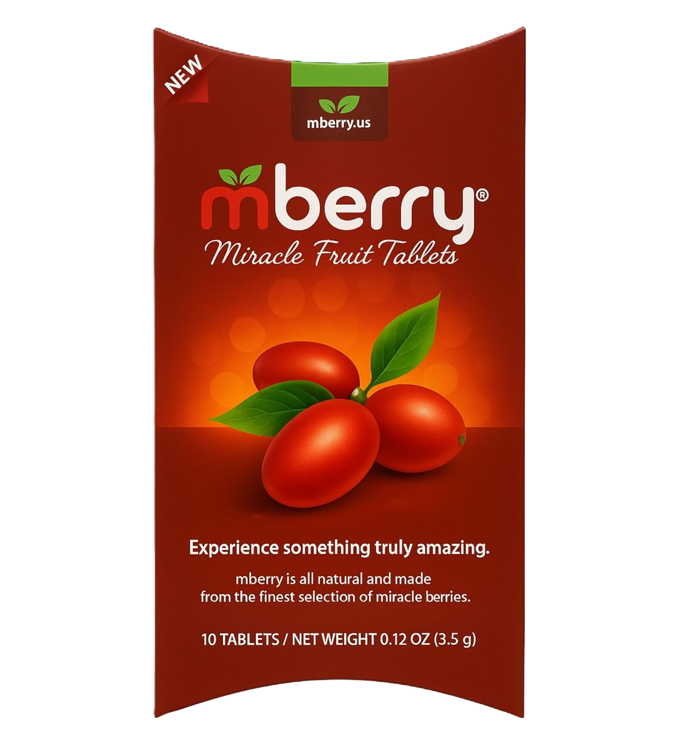 mberry Miracle Fruit Tablets packaging